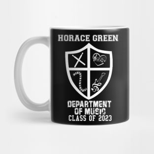 Horace (white on black) Mug